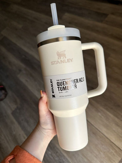 40 Oz Stanley Quencher H2.0 Tumbler with Handle and Straw