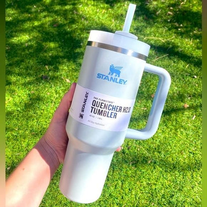40 Oz Stanley Quencher H2.0 Tumbler with Handle and Straw