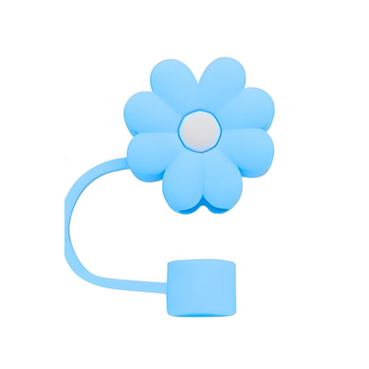 1 Pc Flower Straw Covers Toppers